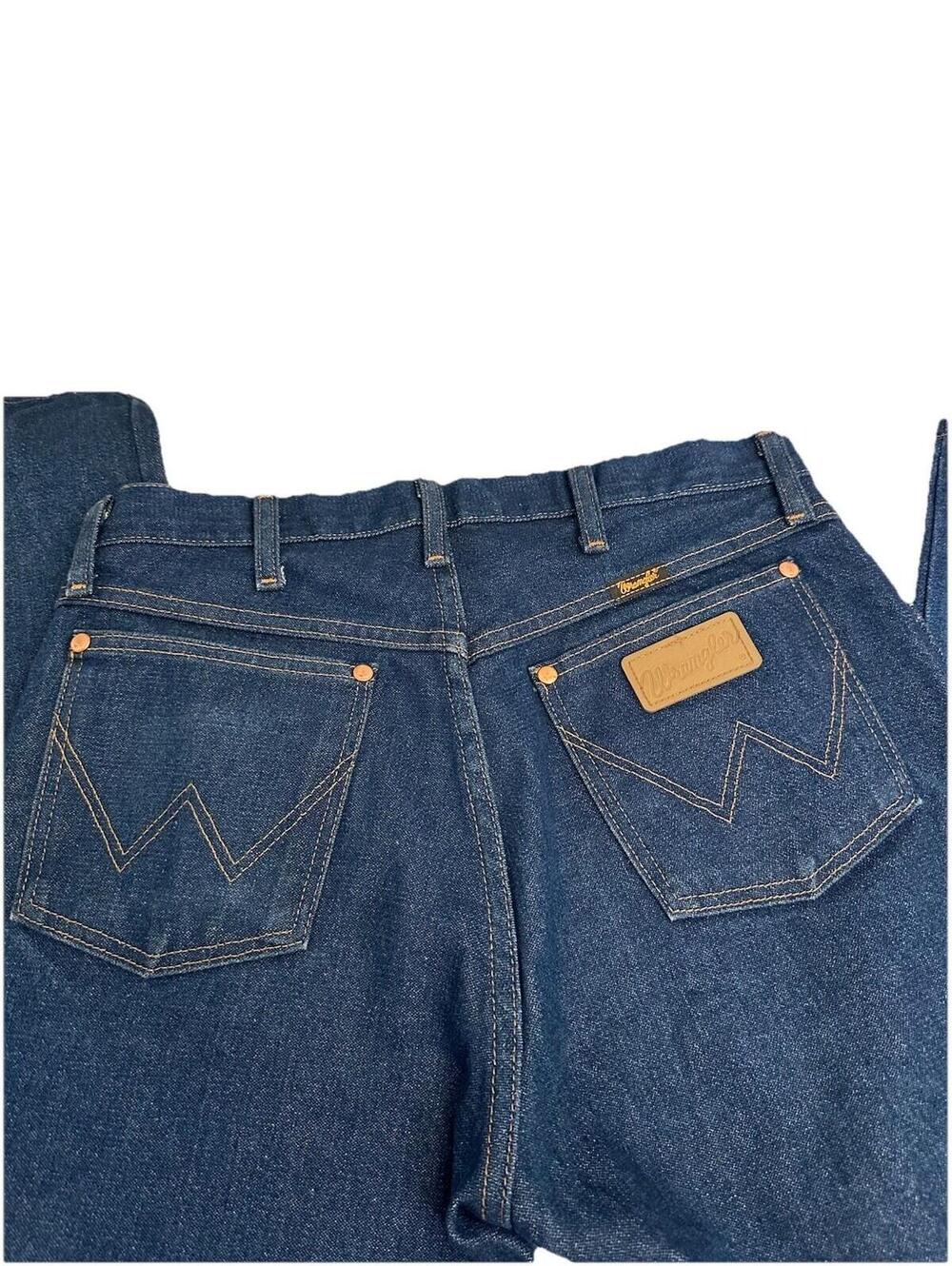 Wrangler 13MWZ A201 4020 Men's Cowboy Cut Cotton Western Blue Jeans 31x30